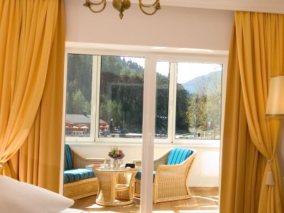 Naturresort Schloss Fernsteinsee Doppelzimmer mit Lounge